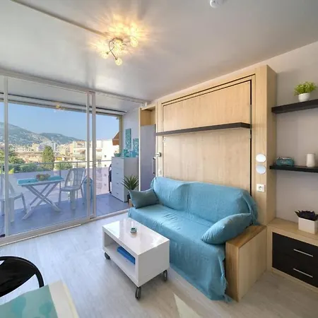Apartamento Blue Vue Clim Wifi Roquebrune-Cap-Martin